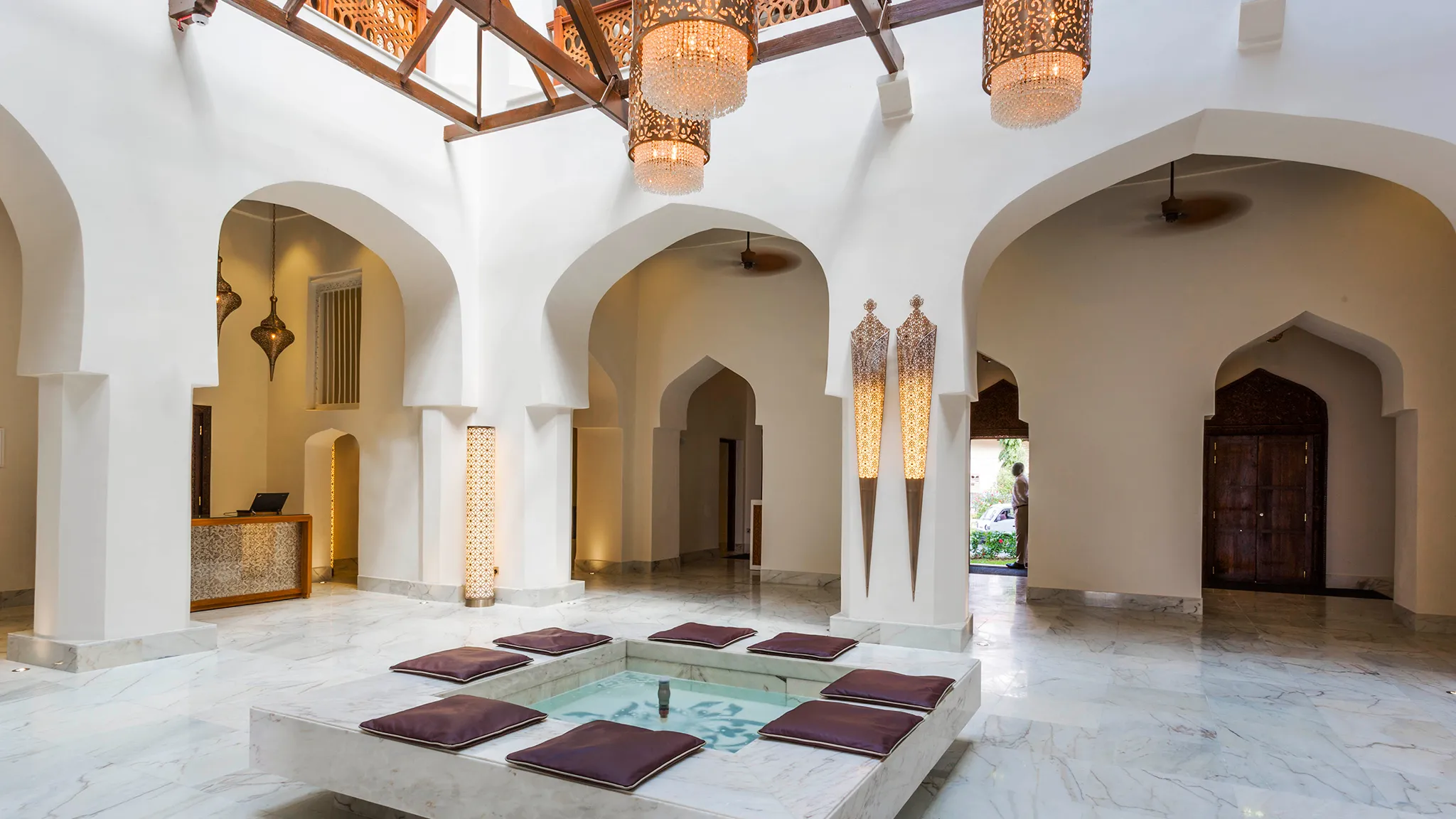 Historic coral-stone heritage building Park Hyatt Zanzibar